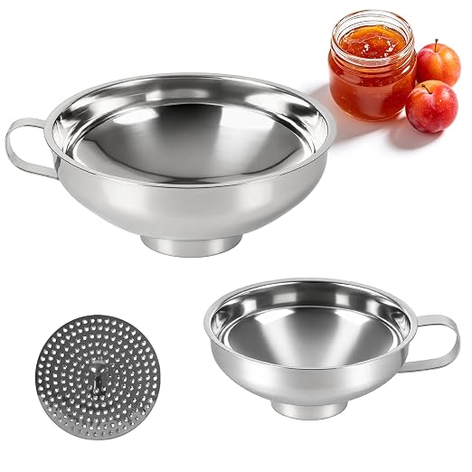 Canned Funnel with Filter, Used by Moukiween