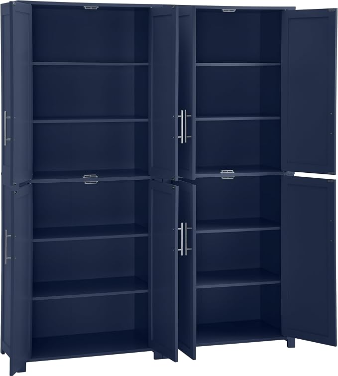 Crosley Furniture Savannah 2-Piece Pantry Storage Cabinet Set - Image 5