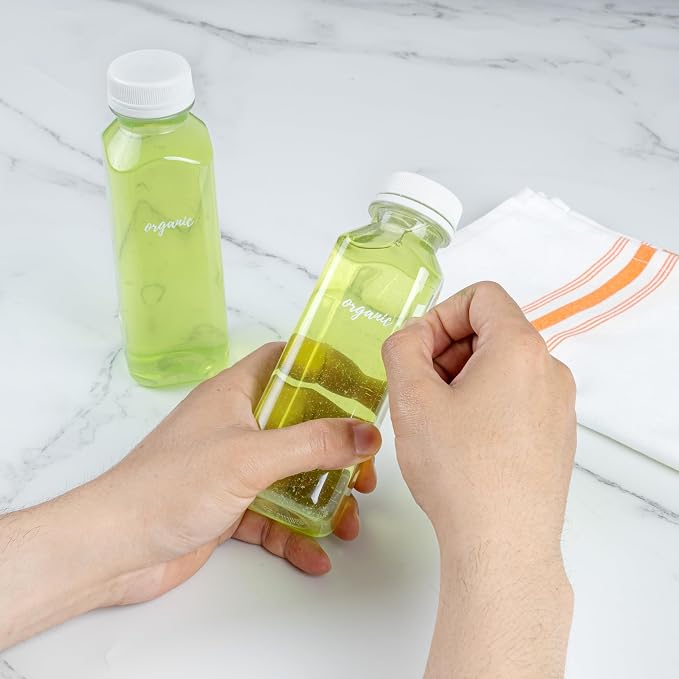 Restaurantware Label Tek 1.9 x 1 Inch Organic Juice Bottle Labels, 100 - Image 5