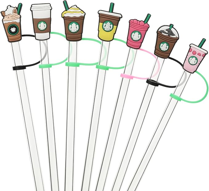 Straw Cover Compatible With Starbucks Cup, Splash Proof - Image 2