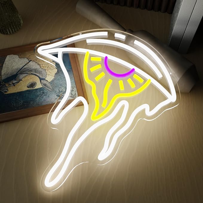 Evil Eye Neon Sign Dripping Melting Eye LED Neon Light Trippy Psychedelic Wall - Image 3