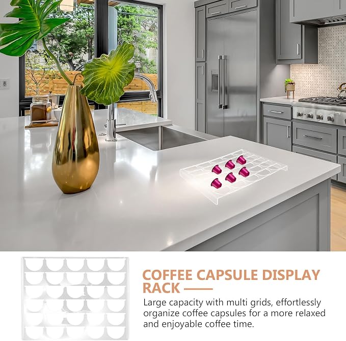 Zerodeko Acrylic Coffee Capsule Holder Rack - Image 8