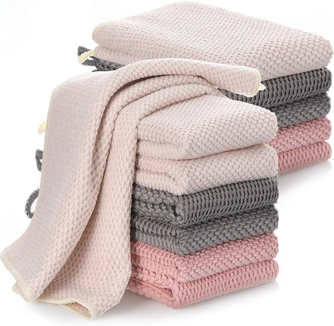 12 Pack Barista Towels for Espresso Extra Microfiber Coffee Cleaning Cloths by Unknown