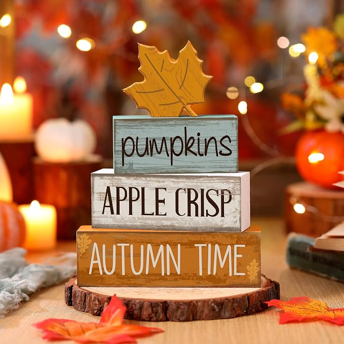 Lineshading 4 Pcs Fall Decoration - Image 2