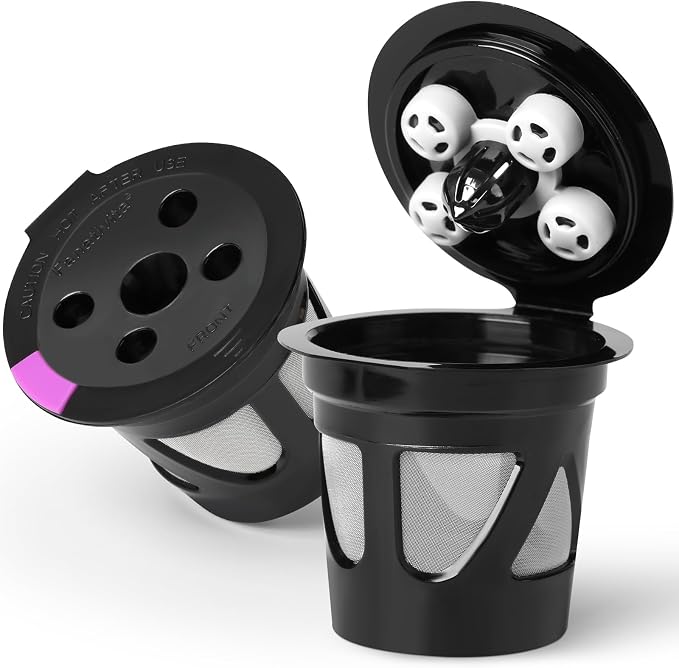 Reusable K Cups for Keurig, Compatible by Fanativita