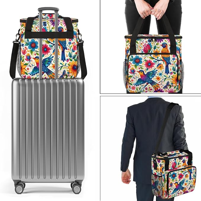 Mexican Coffee Maker Travel Bag, Portable Storage Tote Bag - Image 7