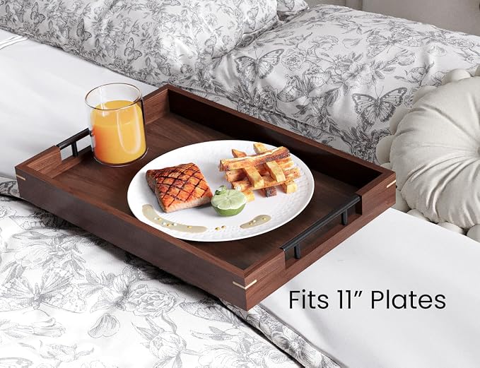 Fibogollo Walnut Wood Serving Tray - Image 3