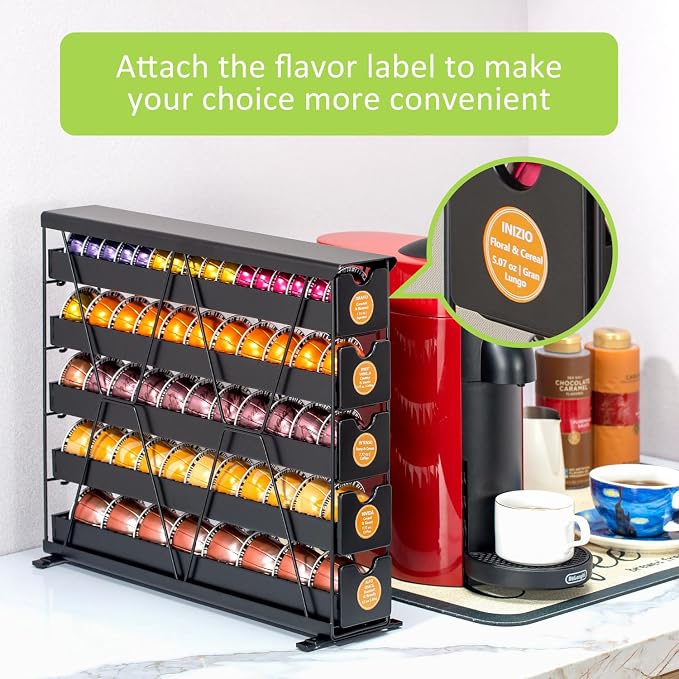 FlagShip 5-Tier Corner Coffee Pod Organizer - Image 6