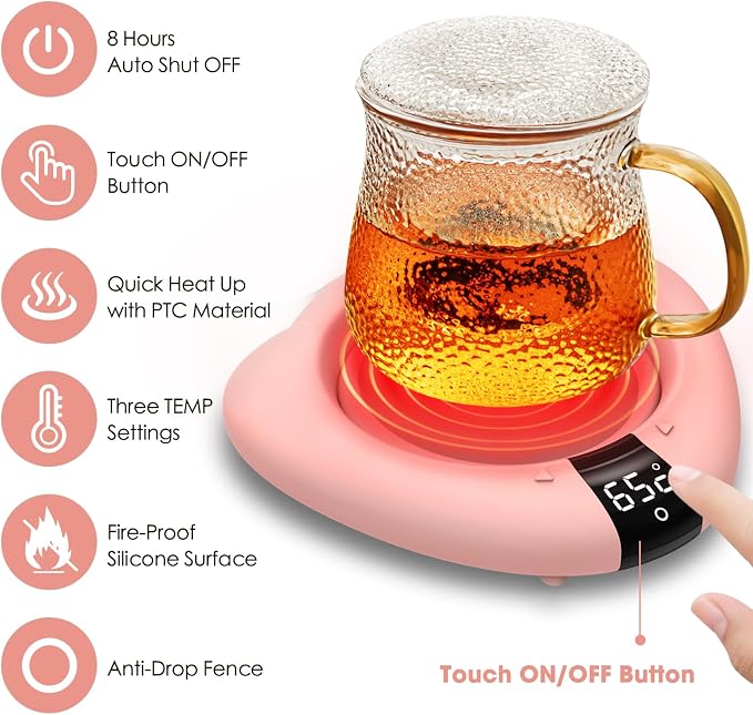 Coffee Mug Warmer for Desk, Cup Warmer - Image 2