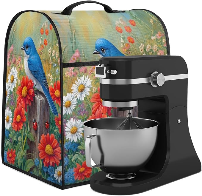 Birds Kitchen Aid Mixer Cover Compatible Stand Mixer Dust Cover | Spring - Image 2