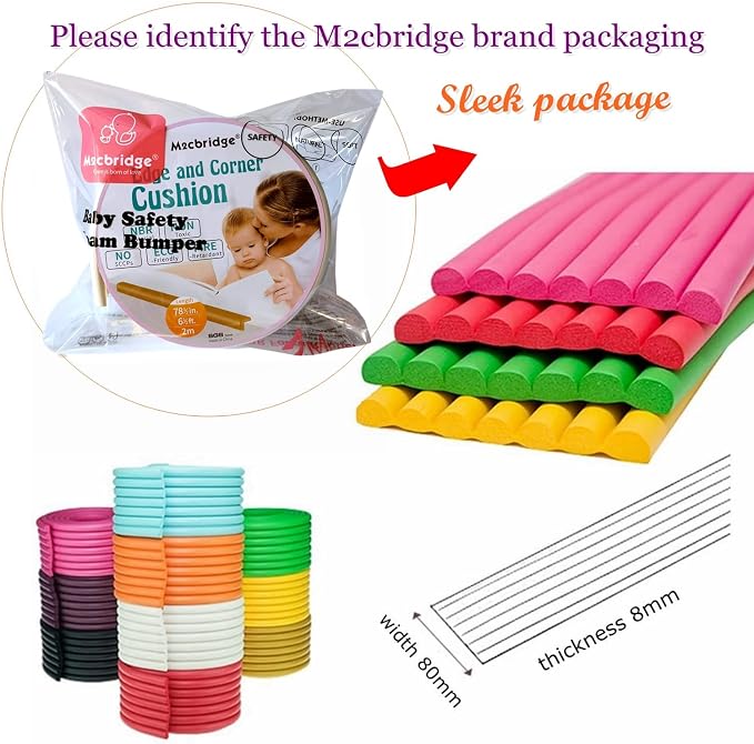 M2cbridge Multifunctional Furniture Edge Wall Corner Guard Desk Edge Cushion - Image 3