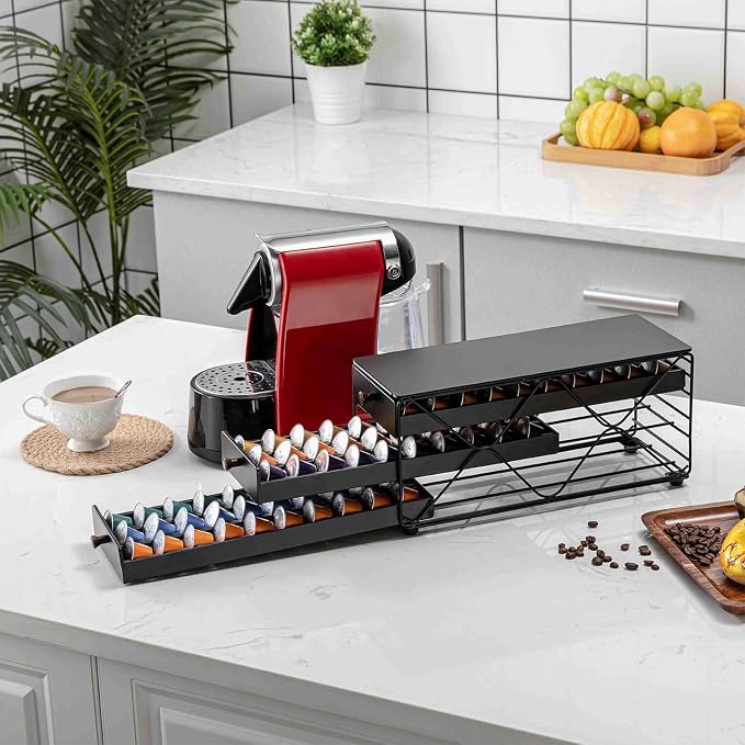 ZCDCP Coffee Pod Holder Drawer Storage, Compatible - Image 2