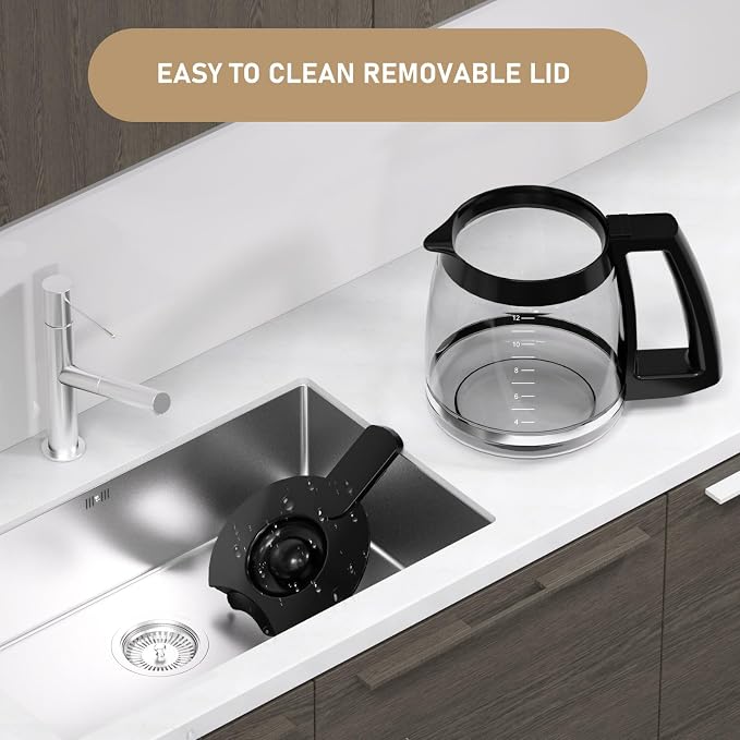 12 Cup Coffee Maker Carafe Replacement Compatible - Image 8