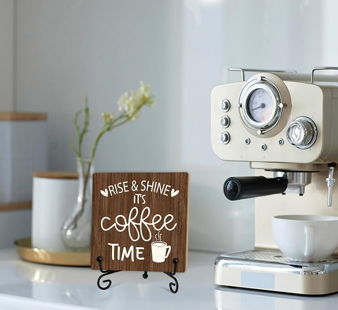 Coffee Desk Decor Sign, Coffee Time Sign - Image 6