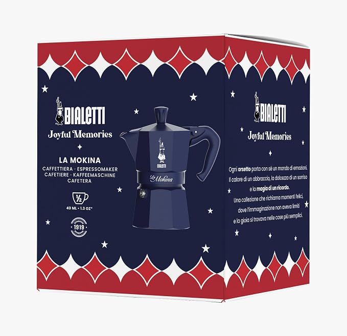 Bialetti Moka Express Iconic Italian Stovetop Espresso Maker - Image 2