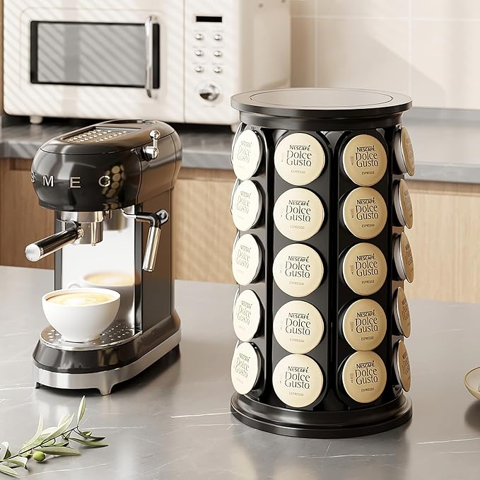 SAVORI Coffee Pod Storage Carousel Holder Organizer Compatible - Image 4