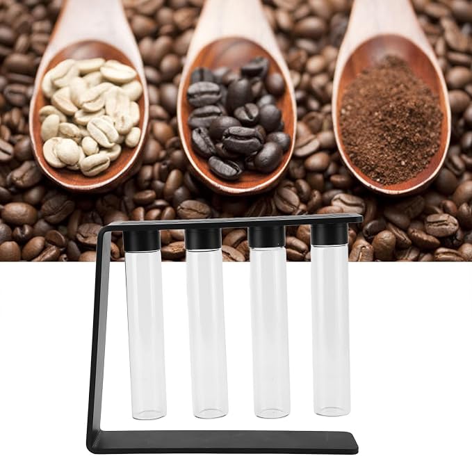 Coffee Bean Cellar Tubes Glass Containers 2oz - Image 3