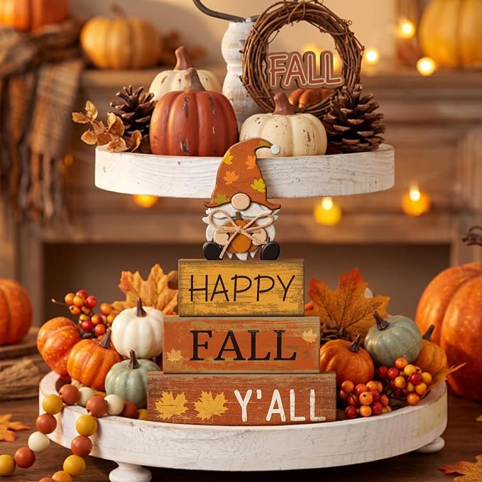 Lineshading 4 Pcs Fall Decorations - Image 6