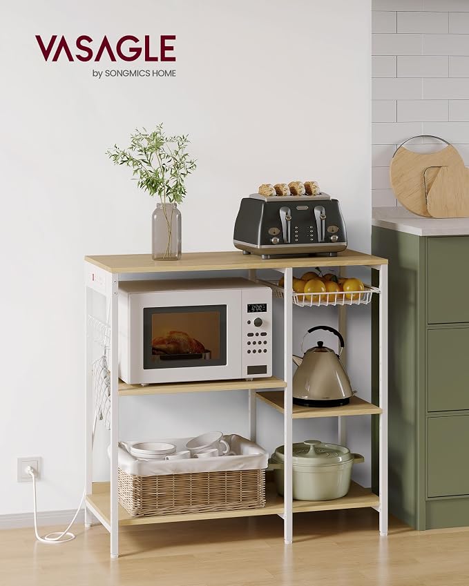 VASAGLE Baker's Rack, Coffee Bar Stand - Image 2