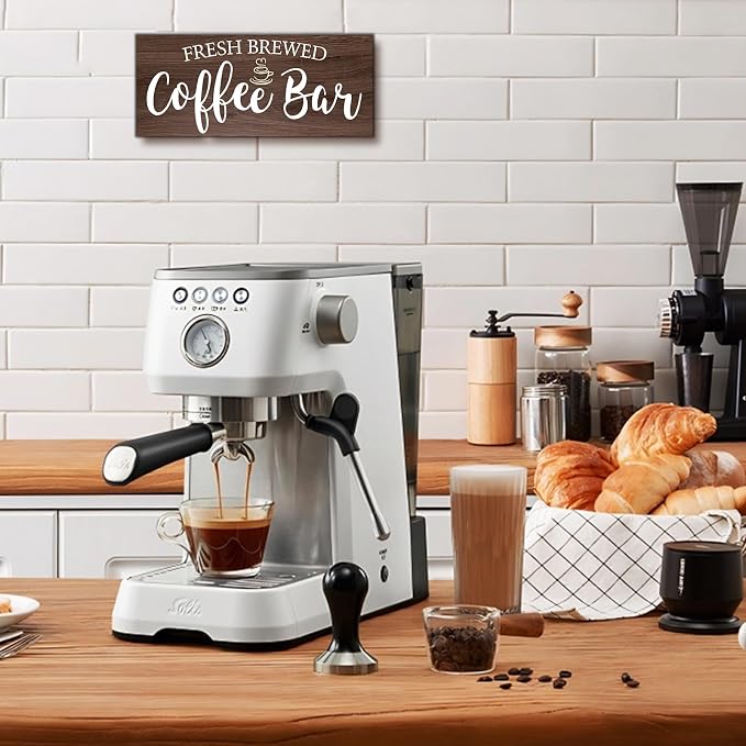 Rustic Coffee Bar Sign Wall Decor - Image 4