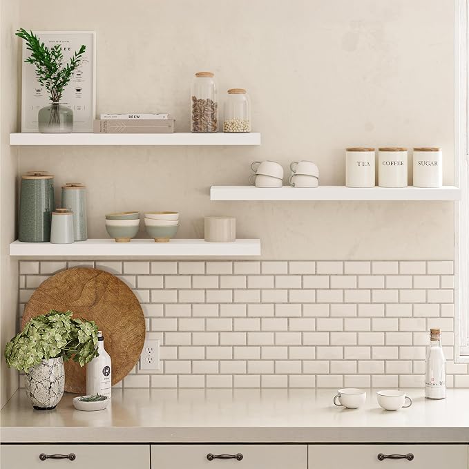 Ballucci Floating Shelves, Wood Floating Shelves - Image 4