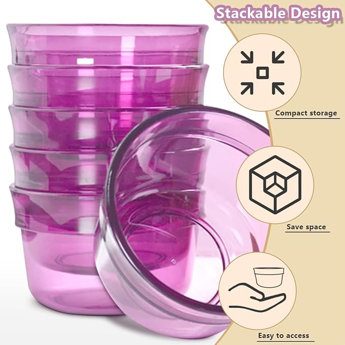 Pack Of 6 Transparency 200ml Coffee Tasting Bowls Food Grade Ceramic Brewing - Image 5