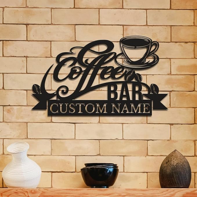 Personalized Coffee Bar Sign - Image 2