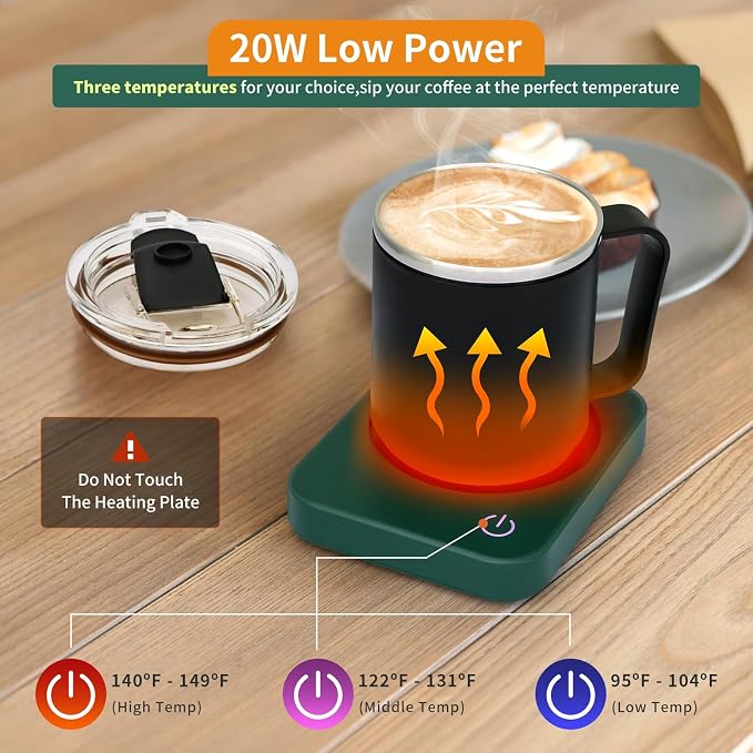 VOBAGA Coffee Mug Warmer Set - Image 2