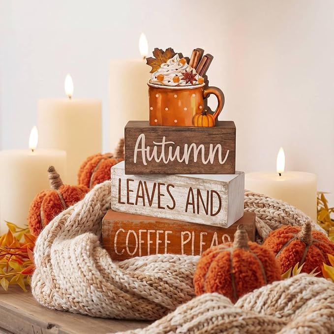 Lineshading 4 Pcs Fall Decorations - Image 9