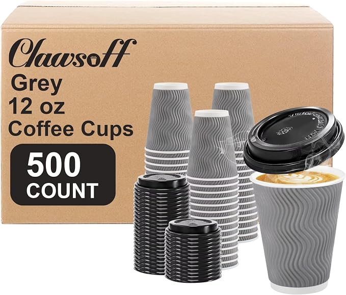 Clawsoff 500 Pack Coffee Cups by BuyNow