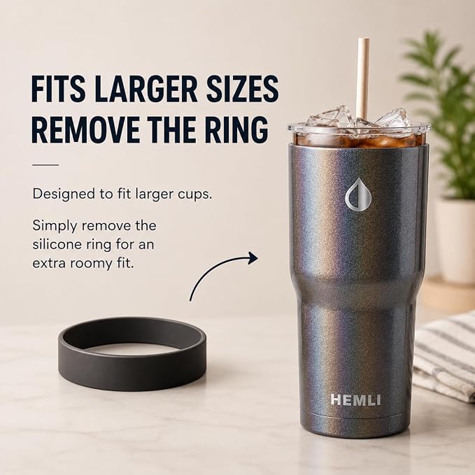 Universal Ice Coffee Sleeve Insulator - Image 4
