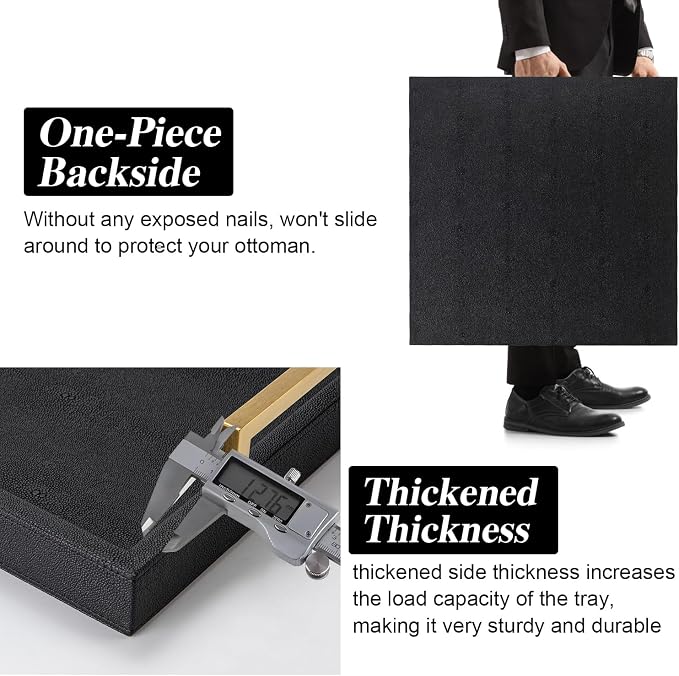 Extra Black Large Serving Tray - Image 4