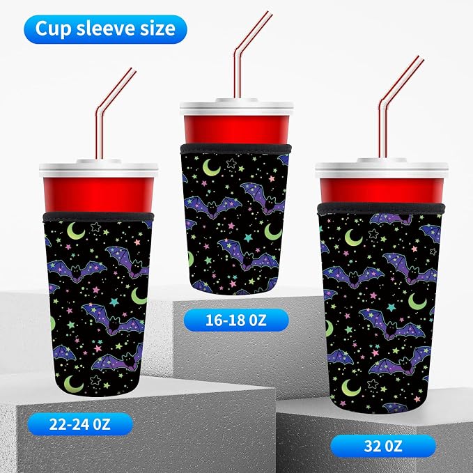 3 Pack Reusable Neoprene Insulator Sleeve - Image 4