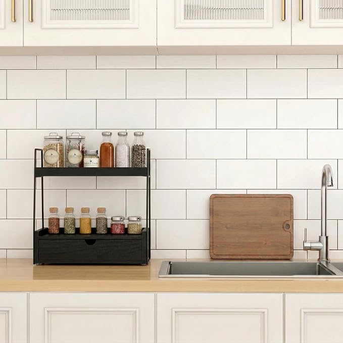 2-Tier Bathroom Organizer Countertop - Image 8