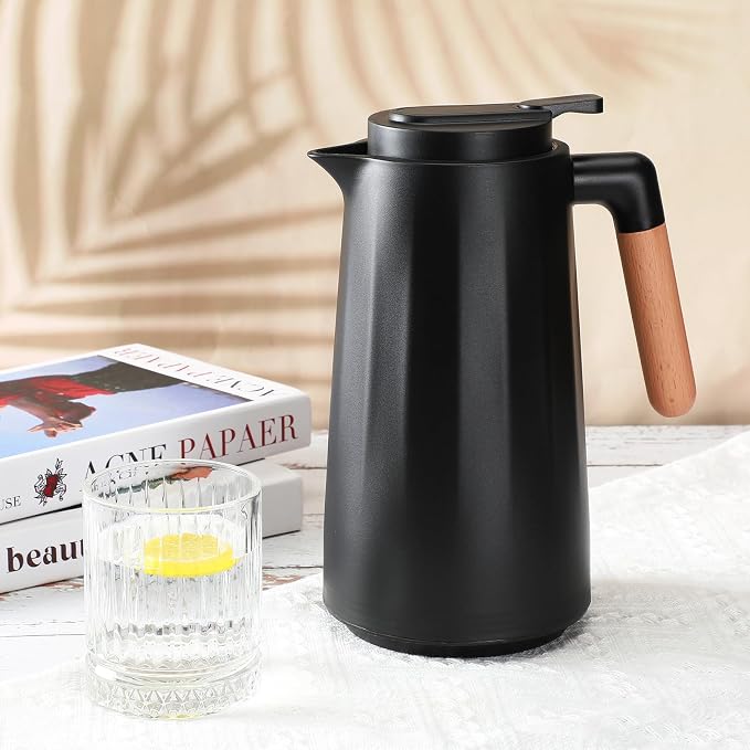 Ziliny 2 Pcs 34 oz Thermal Coffee Carafe - Image 7