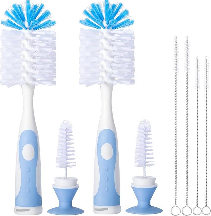 CAREBABYMORE 2 Pack Baby Bottle Brush by CAREBABYMORE
