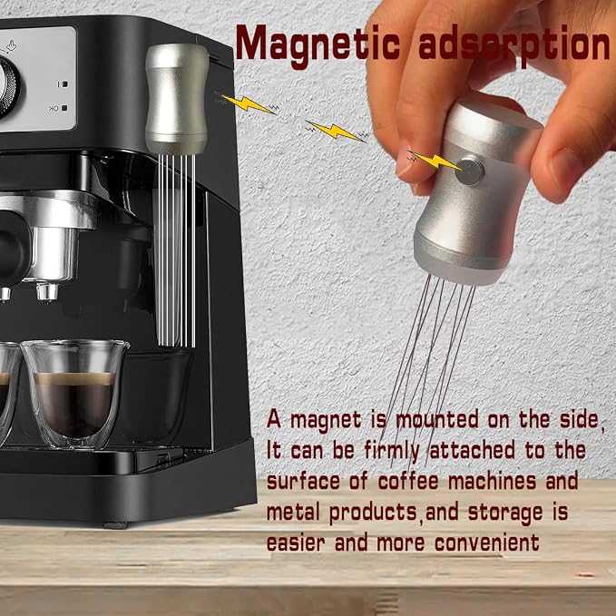 WDT Tool for Espresso, Magnetic Espresso Distribution Tool - Image 3