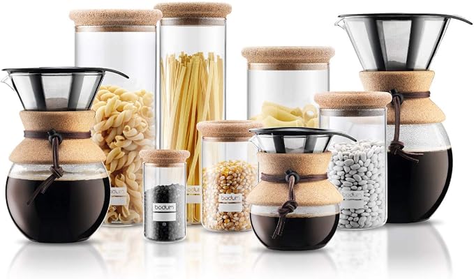 Bodum 17oz Pour Over Coffee Maker, High-Heat Borosilicate Glass - Image 2