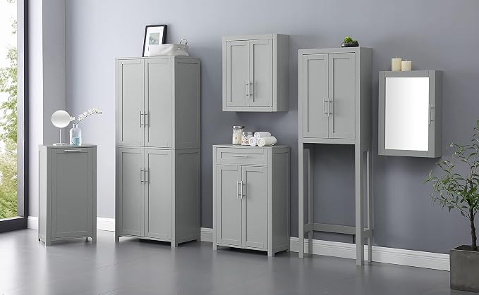 Crosley Furniture Savannah 2-Piece Pantry Storage Cabinet Set - Image 10