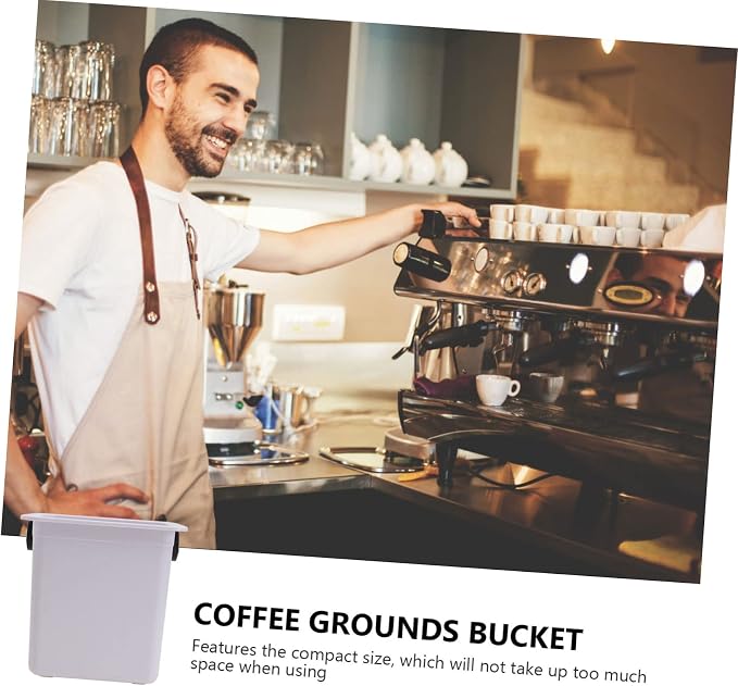 1Pc Compact Coffee Grounds Bucket - Image 8