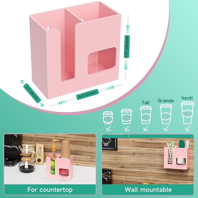 2-Tier Coffee Station Organizer - Image 5