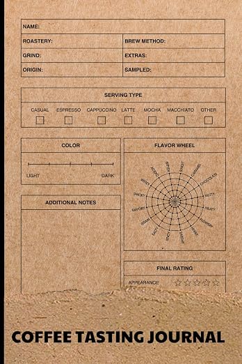 Coffee Tasting Journal To Record Your Brew Journey by Unknown