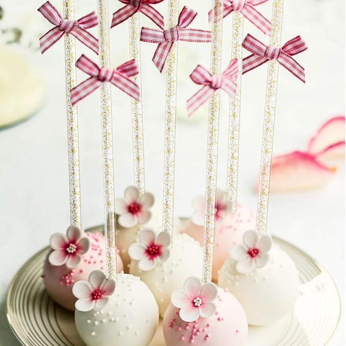 Honoson 100 Pcs Clear Swizzle Sticks Ball Head Stirrer Disposable Plastic Round - Image 4