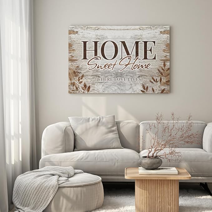 IPIC - Large Canvas Wall Art, Farmhouse Wall Art, Rustic Family Decor, Home - Image 3
