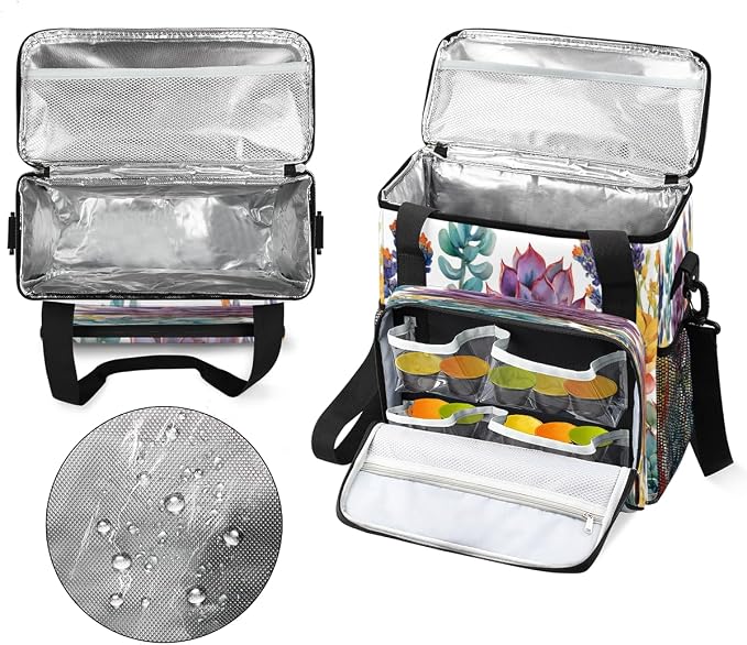 Succulent Floral Coffee Machine Bag Compatible - Image 3