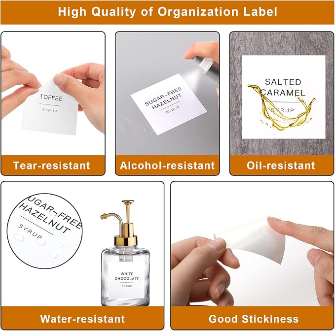 84 Pieces Pantry Labels, Self-Adhesive Labels - Image 4