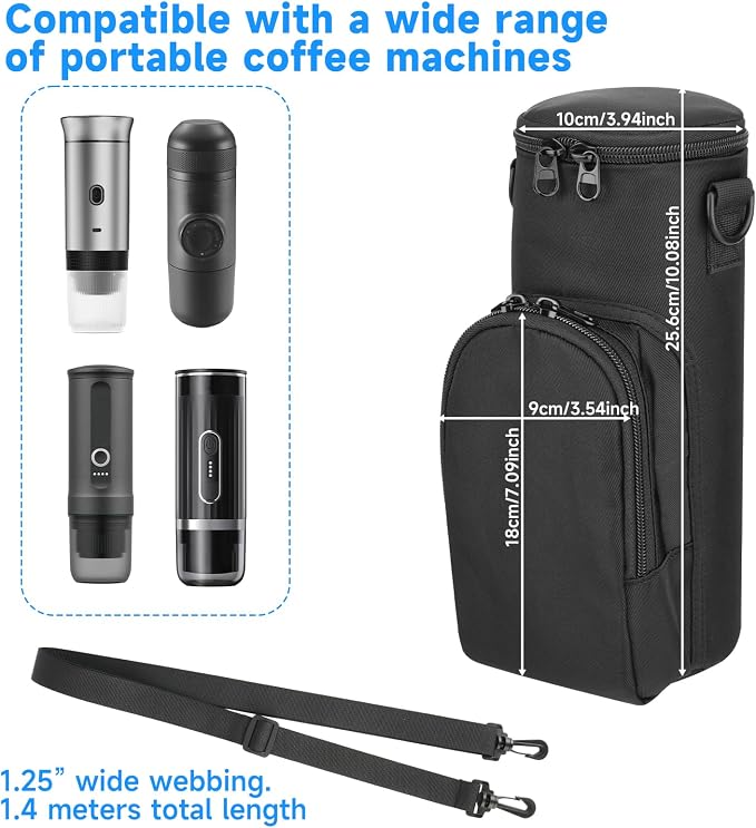 Portable Espresso Maker Carry Bag, Storage Case - Image 2