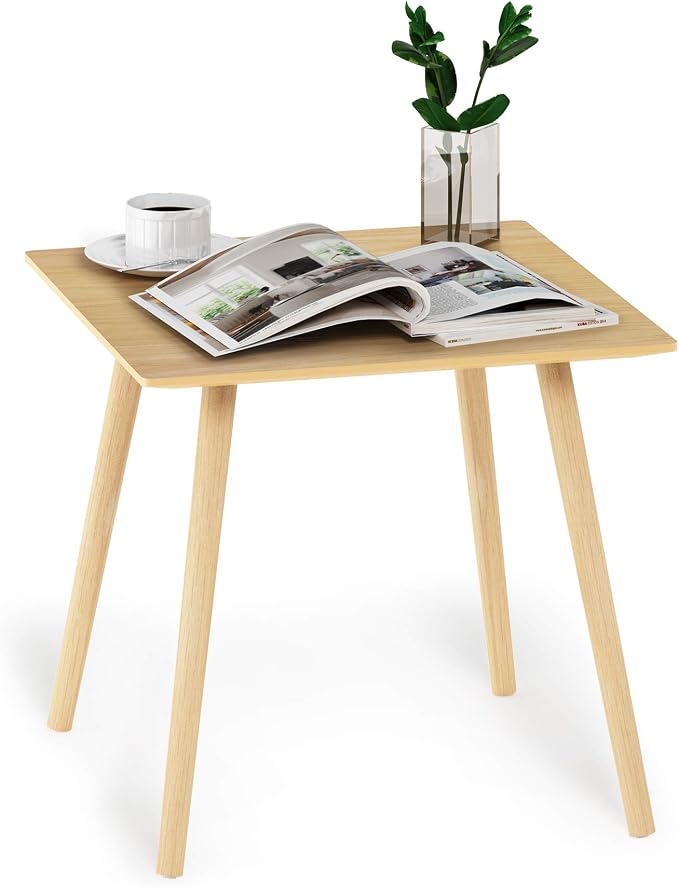 Furinno Theo Side Tables, Sqaure Small End Table by Furinno-FitsYourSpaceFitsYourBudget