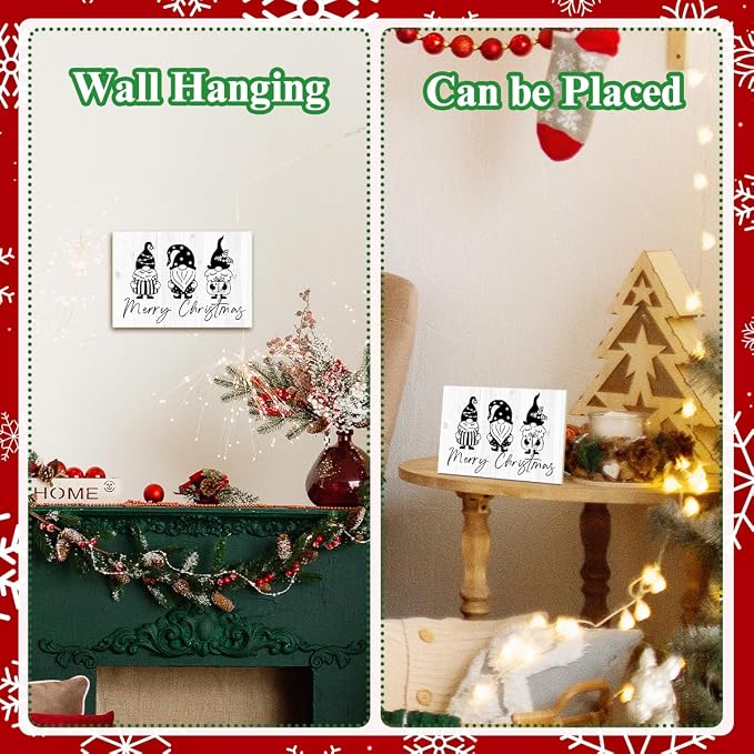 Santa Claus Merry Christmas Signs - Image 5