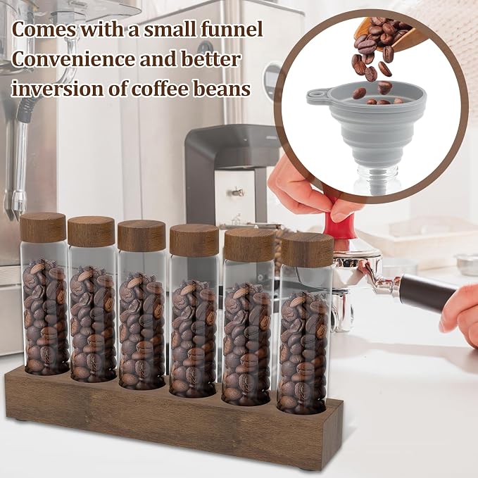 Single Dose Coffee Bean Storage Tubes Coffee Bean Cellars - Image 5